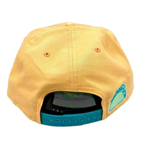 New Era Los Angeles Lakers Palm Trees Taco 9FIFTY Peach Snapback Hat Aqua Bottom New Era Los Angeles Lakers Palm Trees Taco 9FIFTY Peach Snapback Hat Aqua Bottom