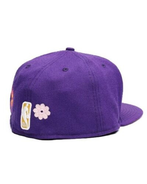 Los Angeles Lakers Chain Floral 59FIFTY Fitted Hat
