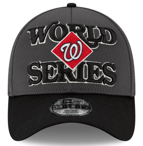 New Era Washington Nationals National League Champions 39Thirty Flex Hat Gray