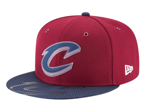 Cleveland Cavaliers Team Color On-Court 9FIFTY Snapback Adjustable Hat
