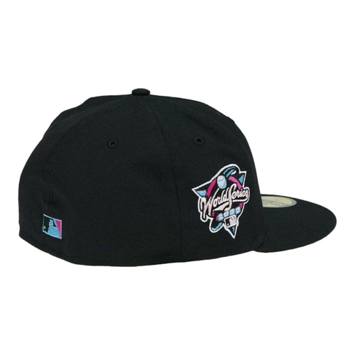 New Era New York Yankees 2000 WS 59FIFTY Fitted Hat Pink UV