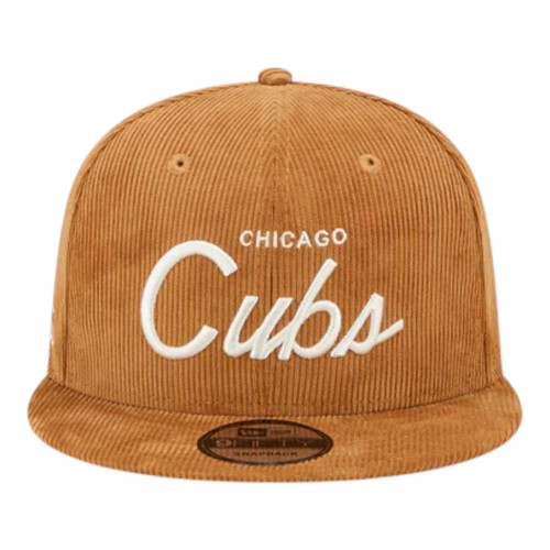 New Era Chicago Cubs Corduroy Script 9FIFTY Snapback Hat New Era Chicago Cubs Corduroy Script 9FIFTY Snapback Hat