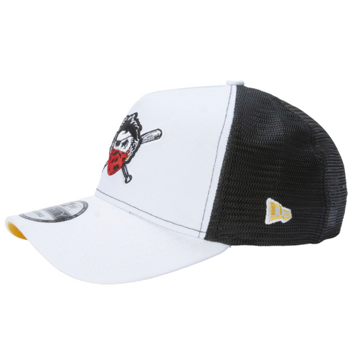 New Era Pittsburg Pirates 9FORTY Trucker Hat Pirate Side Patch Yellow UV