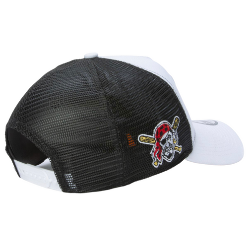 New Era Pittsburg Pirates 9FORTY Trucker Hat Pirate Side Patch Yellow UV