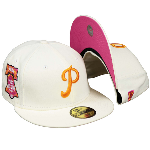 New Era Philadelphia Phillies Donut Pack Fitted Hat White 1952 ASG Patch