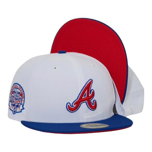 New Era Atlanta Braves Captain America 59FIFTY Fitted Hat Inaugural Season