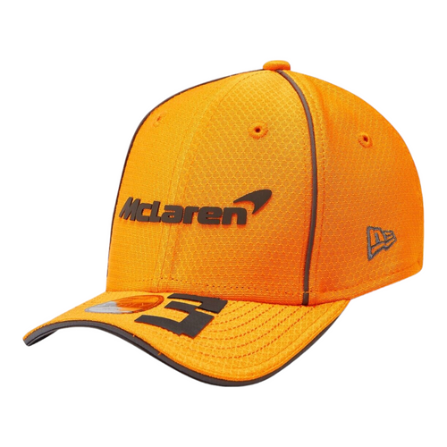 New Era McLaren F1 Daniel Ricciardo 2021 Team 9FORTY Snapback Hat Cap Orange #3