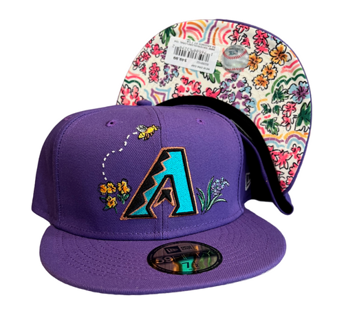 New Era Arizona Diamondbacks Watercolor Floral 59FIFTY Fitted Hat