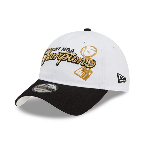 Milwaukee Bucks 9TWENTY 2021 NBA Champions Strapback Hat