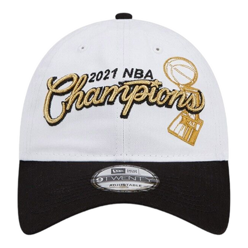 Milwaukee Bucks 9TWENTY 2021 NBA Champions Strapback Hat