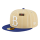 New Era Brooklyn Dodgers Retro Pinstripe 59FIFTY Fitted Hat With Pin