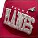 Paper Plane VOL 2 Fitted Hat With Pin Carmine Blue UV