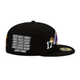 New Era Los Angeles Lakers Rings & Champions 17x Champions Fitted Hat