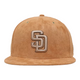 New Era San Diego Padres 59FIFTY Fitted Hat Cap Wheat Suede Pack