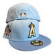 New Era Anaheim Angels 59FIFTY Fitted Hat Cap 60th Year Side Patch