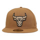 New Era Chicago Bulls Wheat Pack 59FIFTY Fitted Hat Cap
