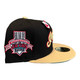 New Era Cleveland Indians 2 Tone 59FIFTY Fitted Hat Black Chief Wahoo Pin