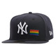 New Era New York Yankees Pride Flag Patch 59FIFTY FITTED Hat LGBTQ