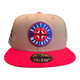 New Era Seattle Mariners 59FIFTY Fitted Hat Camel 30th Year Side Patch