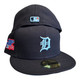 New Era Detroit Tigers Comic Cloud 59Fifty Fitted Hat 1984 WS Side Patch -