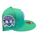 New Era New York Mets Apple Pack 59FIFTY Fitted Hat Cap Shea Stadium Patch