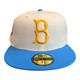 New Era Brooklyn Los Angeles Dodgers Bruins Pack 59FIFTY Hat Jackie Patch