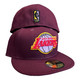 New Era Los Angeles LAKERS Icon Color Pack 59FIFTY Fitted Hat Maroon