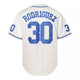 Sandlot Baseball Jersey Benny The Jet Rodriguez #30 White / Blue