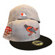 New Era Baltimore Orioles 59FIFTY Fitted Hat Cap Jackie Robinson Patch