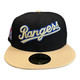 New Era Texas Rangers Anti Hero 59FIFTY Fitted Hat Arlington Stadium Patch