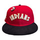 New Era Cleveland Indians 2 Tone 59FIFTY Fitted Hat Red Chief Wahoo Pin