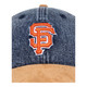 New Era San Francisco Giants Denim Wheat Pack Casual Classic Strapback Hat