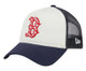 New Era Boston Red Sox Checkered Flag 9FORTY A-Frame Snapback Trucker Hat Cap
