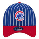 New Era Chicago Cubs Pinstripe 9FORTY Snapback Hat 1990 All Star Game Side Patch