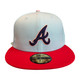 New Era Atlanta Braves 59FIFTY Fitted Hat Cap Mint 2000 All Star Game
