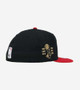 Chicago Bulls Rings Trophies Side Patch 59FIFTY Fitted Hat