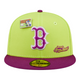 New Era Brooklyn Dodgers Big League Chew Sour Apple 59FIFTY Fitted Hat