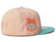 New Era Pittsburgh Pirates 59FIFTY Fitted Hat Mint / Peach 1997 Side Patch