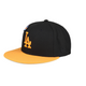 New Era Los Angeles Dodgers Frozen Orange 59FIFTY Fitted Hat 50 Year Patch