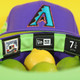 New Era Arizona Diamondbacks Citrus Pop 59FIFTY Fitted Hat