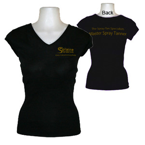 Solaire® Spray Tan T-Shirt - M Solaire® Spray Tan T-Shirt - M
