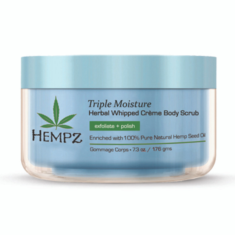 Hempz® Triple Moisture Herbal Whipped Creme Body Scrub 176g