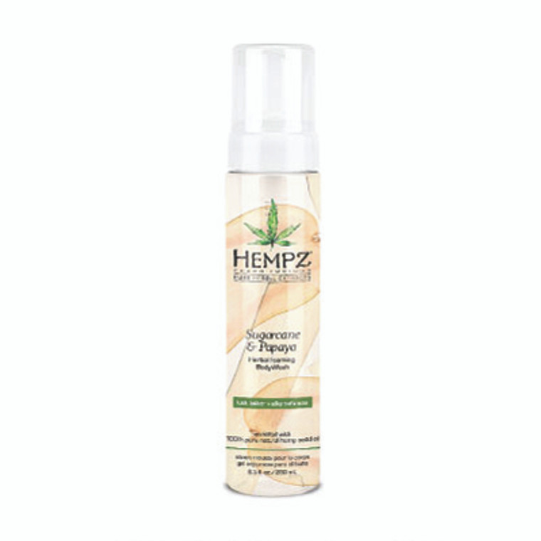 Hempz® Sugarcane & Papaya Herbal Foaming Body Wash 250ml