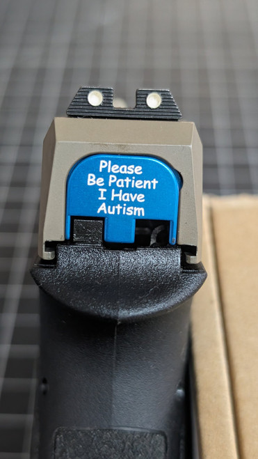 Patience - Glock Pistol Gen 3-5 Backplate