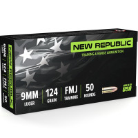 9mm Ammo 124gr FMJ