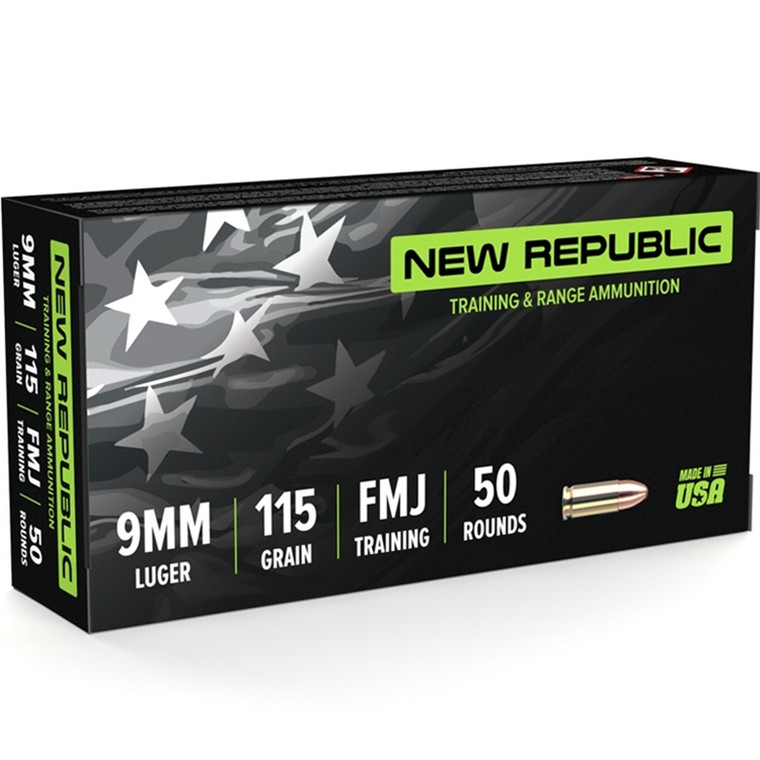 9mm 115gr FMJ