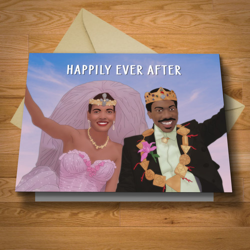 "Happily Ever After" Wedding/Engagement Card