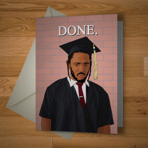 Done Graduation Card