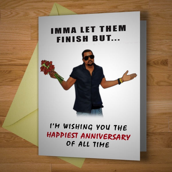 "The Greatest Anniversary Card Of All Time"