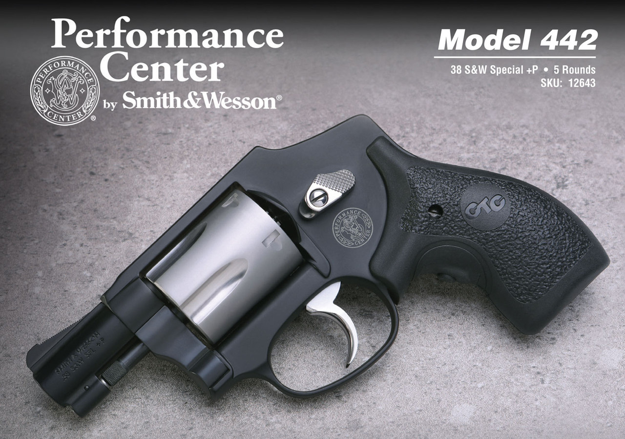S&W M442 12643 38 1.88 PFMC CTRED 5R 2TN - Kote-It Houston Gun Shop